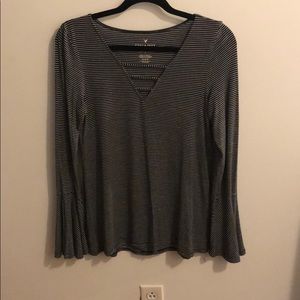 Long Sleeve T with Bell Sleeves